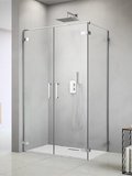 Душевая кабина Radaway Arta DWD+S 115Lx70 (386184-03-01L+386053-03-01R+386109-03-01) Прямокутні Прозоре