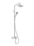 Душевая система с термостатом Hansgrohe Vernis Shape, хром (26284000) Душевые стойки Хром