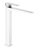 Смеситель для раковины Tres Slim Exclusive COLORS (20210305BLD) Для раковины Хром-белый