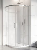 Душевая кабина Radaway Idea PDD 90Lx120R (387139-01-01+387158-01-01) Радиусные асимметричные Прозрачное
