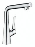 Змішувач для кухні Hansgrohe Metris Select (14883800) Для кухні Нерж. сталь