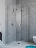 Душевая кабина Radaway Fuenta New KDD-B без порога 100Lx80R (384072-01-01LB+384070-01-01RB) Прямоугольные Прозрачное