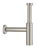 Сифон для раковин Axor Flowstar S, Stainless Steel Optic (51305800) Для раковин Полный комплект