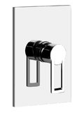 Змішувач Gessi Riflessi TRASPARENZE (44622-031) Для ванни, Для душа Хром