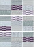 Плитка Dado Ceramica Easy Line Texture Easy (misto 3 pz) 20*45 (303392) Dado Ceramica Для кухні, Для громадських приміщень, Для житлових приміщень, Для ванної