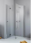 Душова кабіна Radaway Essenza New KDD - B без порога 80Lx80R (385070-01-01LB + 385070-01-01RB) Квадратні Прозоре
