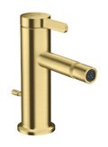 Змішувач для біде Axor One, Brushed Brass (48210950) Для біде Латунь