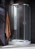 Душевая кабина Radaway Premium Plus E 1900 120х90 (30493-01-08N) Радиусные асимметричные Затемненное