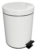 Відро для сміття Bemeta White 5л (104315014) Сміттєві відра Bemeta