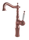 Смеситель для раковины Bugnatese Oxford, медь (6317-RA) Для раковины Медь
