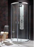 Душевая кабина Radaway Premium Plus P 100x90 (33300-01-08N) Радиусные асимметричные Затемненное