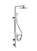 Душова система Gessi Rettangolo (23411-031) Душові стійки Хром