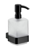 Підвісний дозатор рідкого мила Emco Loft Black (052113301) Дозатори рідкого мила Emco