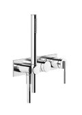 Змішувач для ванни Gessi Ingranaggio (63543-031) Для ванни, Для душа Хром