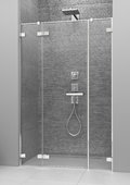 Душевая дверь Radaway Arta DWJS 130 L (386455-03-01L+386122-03-01L) двери Распашные внутрь, Распашные наружу тон стекла Прозрачное 