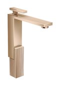 Смеситель для раковины Axor Edge diamond cut, Polished Red Gold (46031300) Для раковины Красное золото