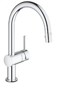 Сенсорный смеситель для кухни Grohe Minta Touch (31358001) Для кухни Хром