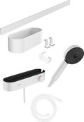 Душевой комплект Hansgrohe WallStoris, белый матовый (24250700) Душевые комплекты (системы) Белый матовый