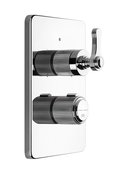 Термостатический смеситель на 3 потребителя Gessi Venti20 (65137-031) Для ванны, Для душа Хром
