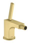 Смеситель для биде Axor Citterio, Brushed Brass (39210950) Для биде Латунь