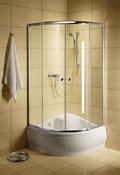 Душевая кабина Radaway Classic A1700 80x80 (30011-04-02) Радиусные симметричные Непрозрачное