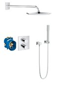 Душевой комплект Grohtherm 3000 Cosmopolitan с душем Rainshower Cosmopolitan 310 (34627000) Душевые комплекты (системы) Хром