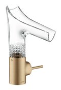 Змішувач для раковини Axor Starck V diamond cut, Brushed Bronze (12122140) Для раковини Бронза