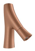 Смеситель для раковины для холодной воды Axor Starck Organic, Brushed Red Gold (12110310) Для раковины Красное золото