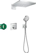 Термостатическая душевая система Hansgrohe Raindance E, хром (27952000) Душевые стойки Хром