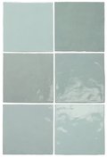 Плитка Equipe Ceramicas Artisan Aqua13,2x13, 2 (24458) Для кухні, Для ванни, Для громадських приміщень, Для житлових приміщень