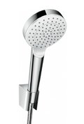 Душовий набір Hansgrohe Crometta 1 jet EcoSmart, шланг 1.6 м (26569400) Душові набори Хром-білий