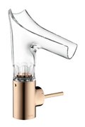 Смеситель для раковины Axor Starck V bevel cut, Polished Red Gold (12123300) Для раковины Красное золото