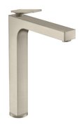 Смеситель для раковины 280 мм Axor Citterio, Brushed Nickel (39021820) Для раковины Никель