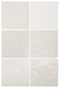 Плитка Equipe Ceramicas Artisan White 13,2x13, 2 (24454) Для кухні, Для ванни, Для громадських приміщень, Для житлових приміщень