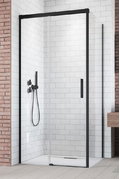 Душевая кабина Radaway Idea Black KDJ 110Lx110R (387041-54-01L+387053-54-01R) Квадратні Прозоре