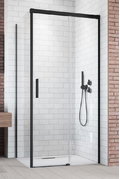 Душевая кабина Radaway Idea Black KDJ 100Rx120L (387040-54-01R+387054-54-01L) Прямоугольные Прозрачное