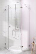 Душевая кабина Radaway Essenza Pro PTJ 90Rx80 (10100000-01-01R+10100600-01-01) П'ятикутні Прозоре