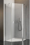 Душевая кабина Radaway Nes PTJ 100Rx100 (10052000-01-01R+10052100-01-01) Пятиугольные Прозрачное