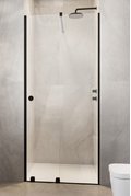 Душевая дверь Radaway Furo Black DWJ RH 90R (10107442-54-01RU+10110460-01-01) двери Раздвижные тон стекла Прозрачное 