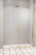 Душевая дверь Radaway Furo Gold DWD 180 (10108488-09-01+10111442-01-01) двери Раздвижные тон стекла Прозрачное 