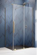 Душевая кабина Radaway Furo Gold KDJ 90Rx110 (10104472-09-01R+10110430-01-01+10113110-01-01) Прямоугольные Прозрачное