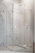 Душевая кабина Radaway Essenza Pro White KDD 90Lx100R (10096090-04-01L+10096100-04-01R) Прямоугольные Прозрачное