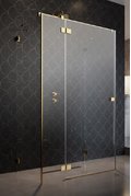 Душевая кабина Radaway Essenza Pro Gold KDJ+S 80Lx90 (10097380-09-01L+10098090-01-01+10098090-01-01) Прямоугольные Прозрачное