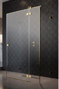 Душова кабіна Radaway Essenza Pro Gold KDJ+S 100RX75 (10097310-09-01R + 10098075-01-01 + 10098075-01-01) Прямокутні Прозоре