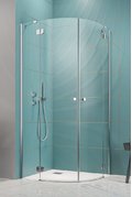 Душевая кабина Radaway Torrenta PDD 100L*80R (131640-01-01) Радіусні асиметричні Прозоре