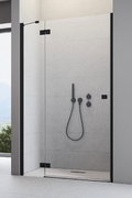 Душові двері Radaway Essenza Black DWJ 110 L (385015-54-01L) двери Розпашні назовні тон стекла Прозоре 