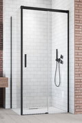 Душевая кабина Radaway Idea KDJ Black 120RxS 120L (387042-54-01R+387054-54-01L) Прямоугольные Прозрачное