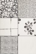 Плитка Mutina Chymia Mix 2 White 30x30 (GACM42) Для кухни, Для общественных помещений, Для жилых помещений, Для ванной