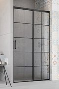 Душевая дверь Radaway Idea Black DWJ Factory 100R (387014-54-55R) двери Раздвижные тон стекла Прозрачное 