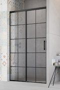Душевая дверь Radaway Idea Black DWJ Factory 130L (387017-54-55L) двери Раздвижные тон стекла Прозрачное 